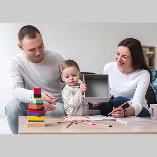 padres con hijo autista