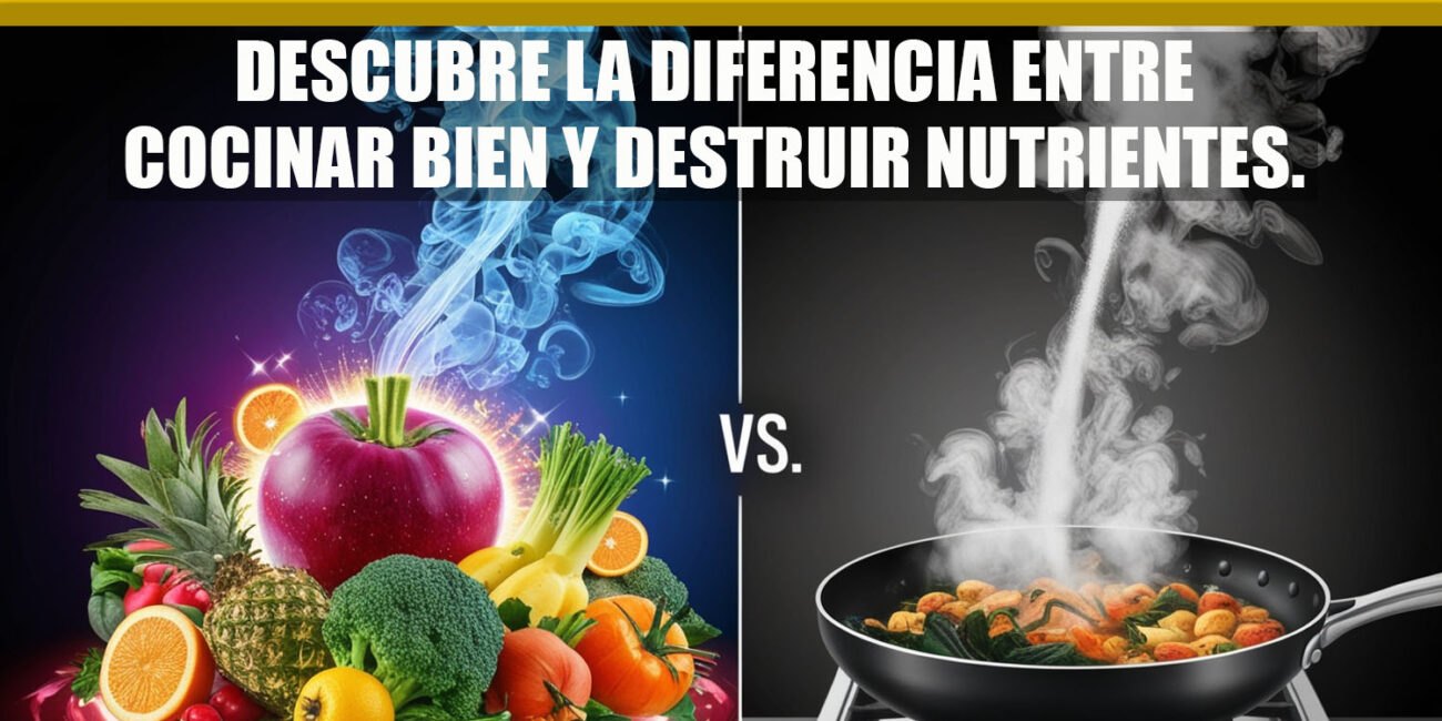 COCINAR BIEN SIN PERDER NUTRIENTES